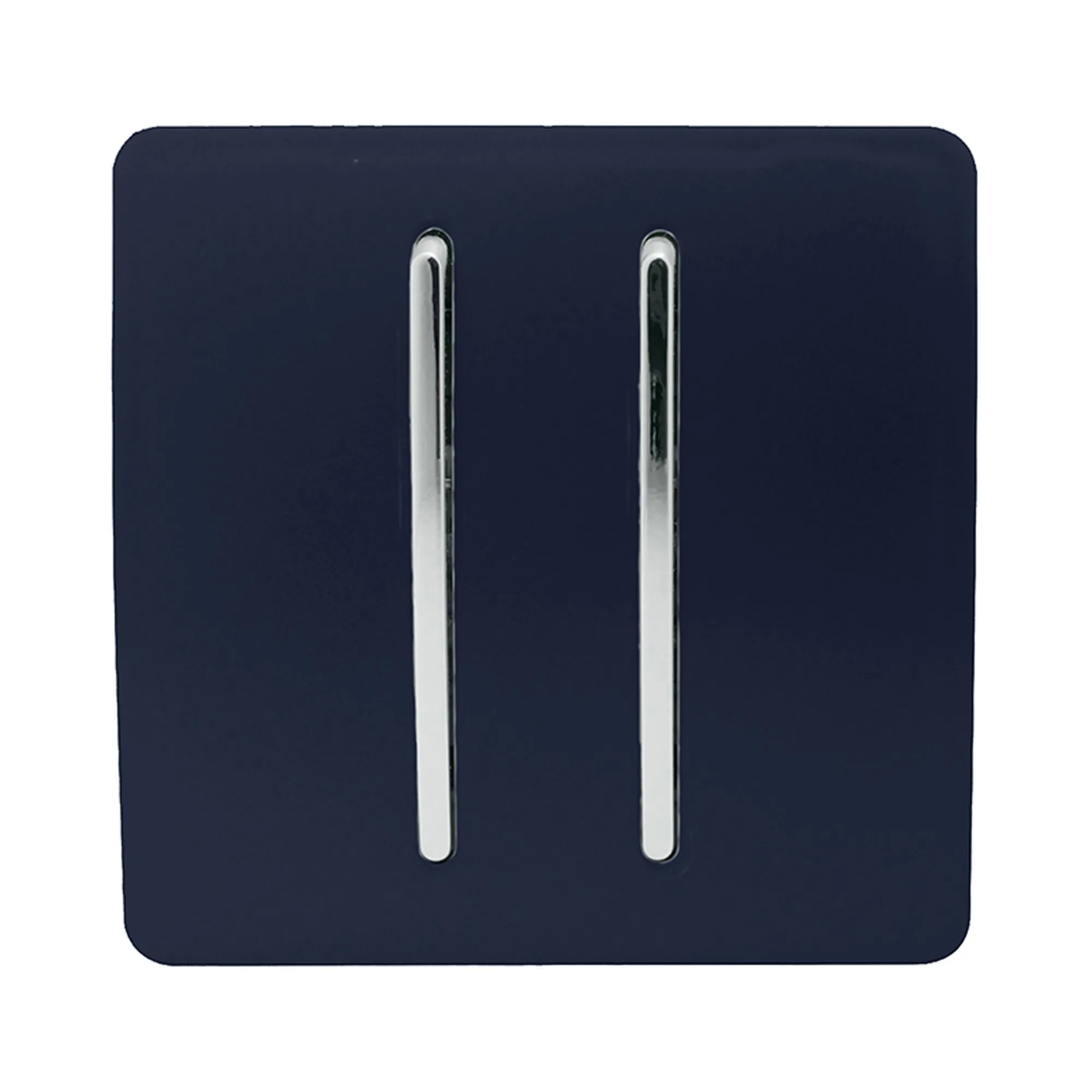 2 Gang Doorbell Navy Blue